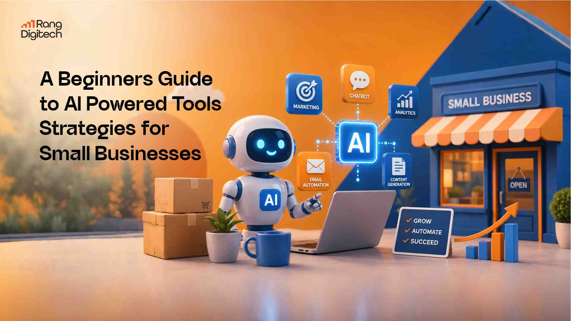 A Beginner's Guide to AI-Powered Tools and Strategies for Small Businesses