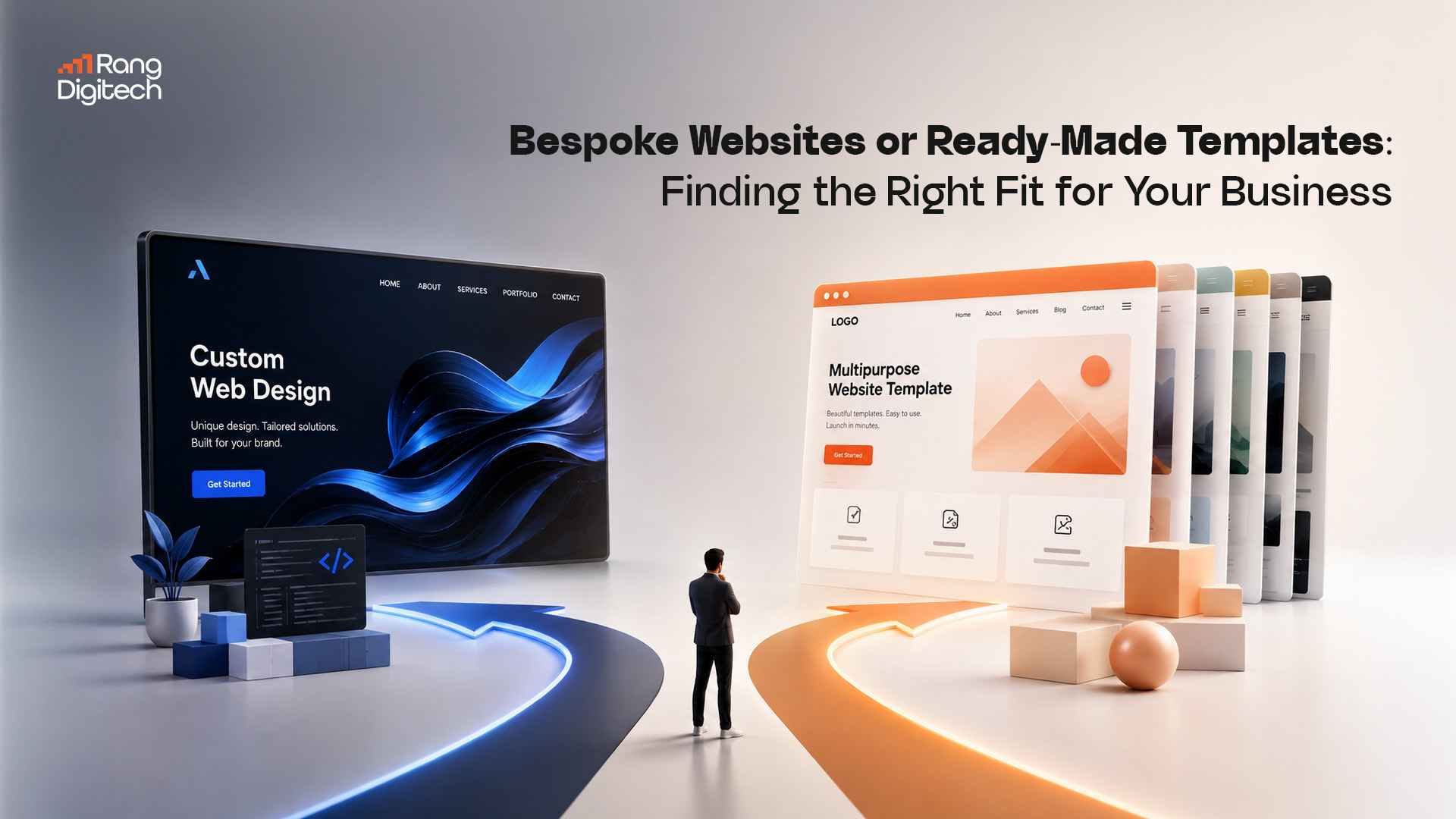 Bespoke Websites or Ready-Made Templates: Finding the Right Fit for Your Business